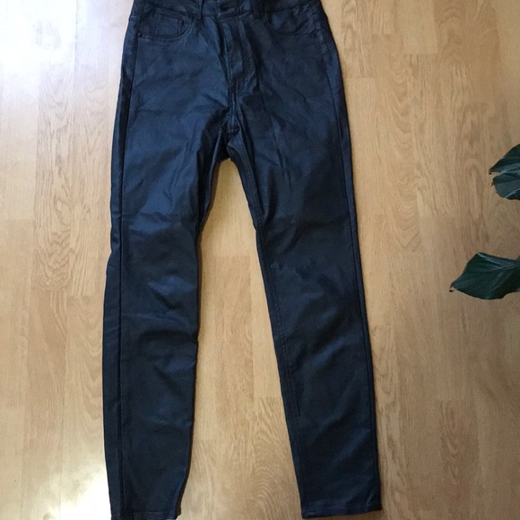 Pleather jeans - Picture 2 of 2